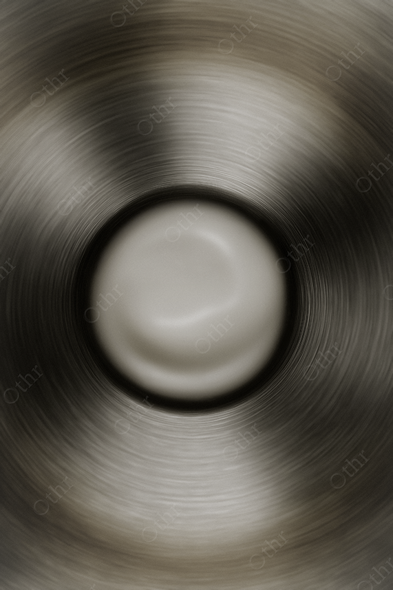 Cosmetic Cream Sample on Stainless Steel