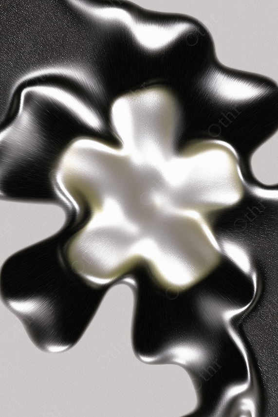 Abstract Metal Bloom
