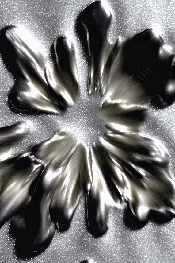Abstract Metal Bloom