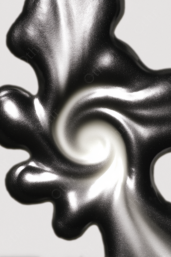 Abstract Metal Bloom
