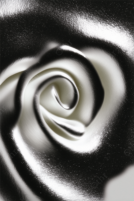 Abstract Metal Bloom