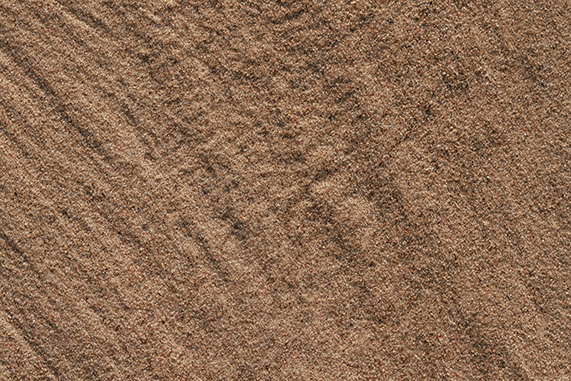 Close-Up of Sand Surface With Natural Patterns and Fine Texture